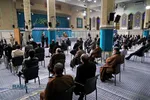 دیدار جمعی از مداحان اهل&zwnj;بیت (علیهم&zwnj;السلام) با مقام معظم رهبری
