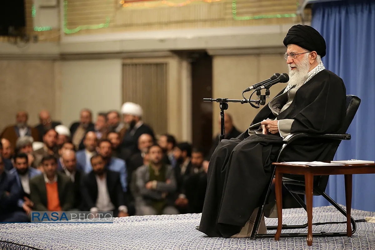 دیدار مداحان اهل&zwnj;بیت (علیهم&zwnj;السلام) با مقام معظم رهبری