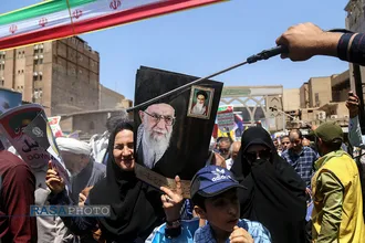 به سوی قدس | راهپیمایی روز جهانی قدس در اهواز