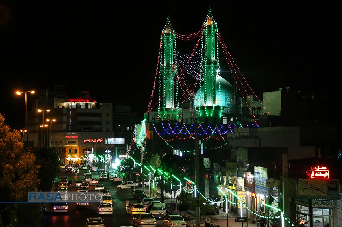 شهر مقدس قم در شب عید سعید غدیر