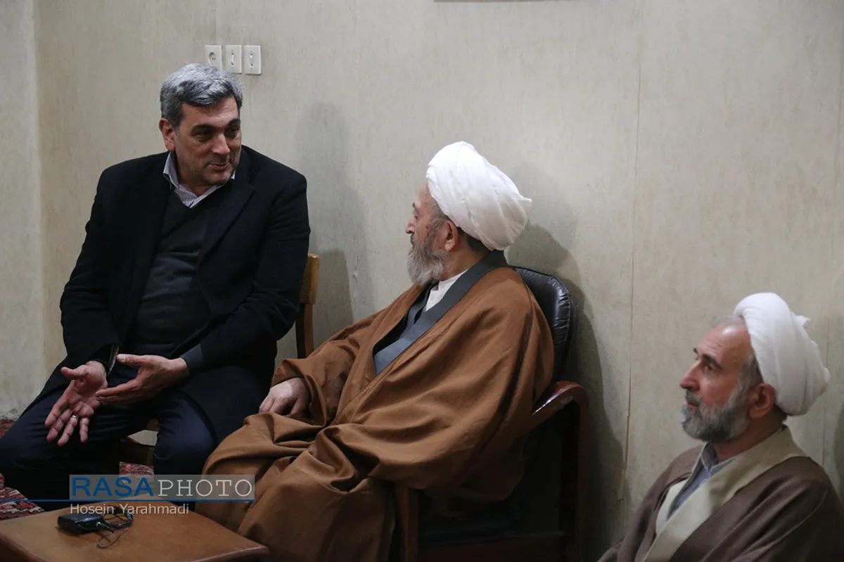 دیدار شهردار تهران با مراجع تقلید