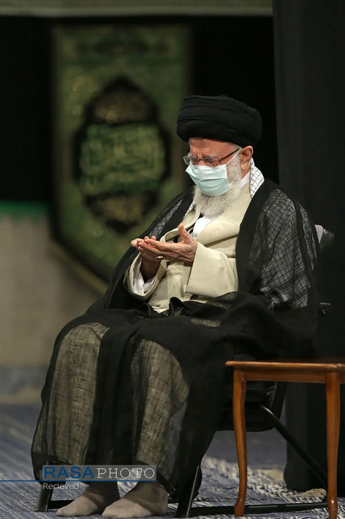 عزاداری سالروز شهادت پیامبر اعظم (ص) و حضرت امام حسن مجتبی (ع) با حضور رهبر انقللاب