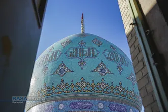 آئین تعویض پرچم مسجد مقدس جمکران در پی شهادت حضرت آیت&zwnj;الله&zwnj;العظمی خامنه&zwnj;ای (قدس&zwnj;سره)