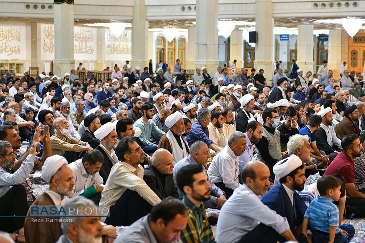 مراسم سالگرد ارتحال امام خمینی در حرم حضرت معصومه (س)