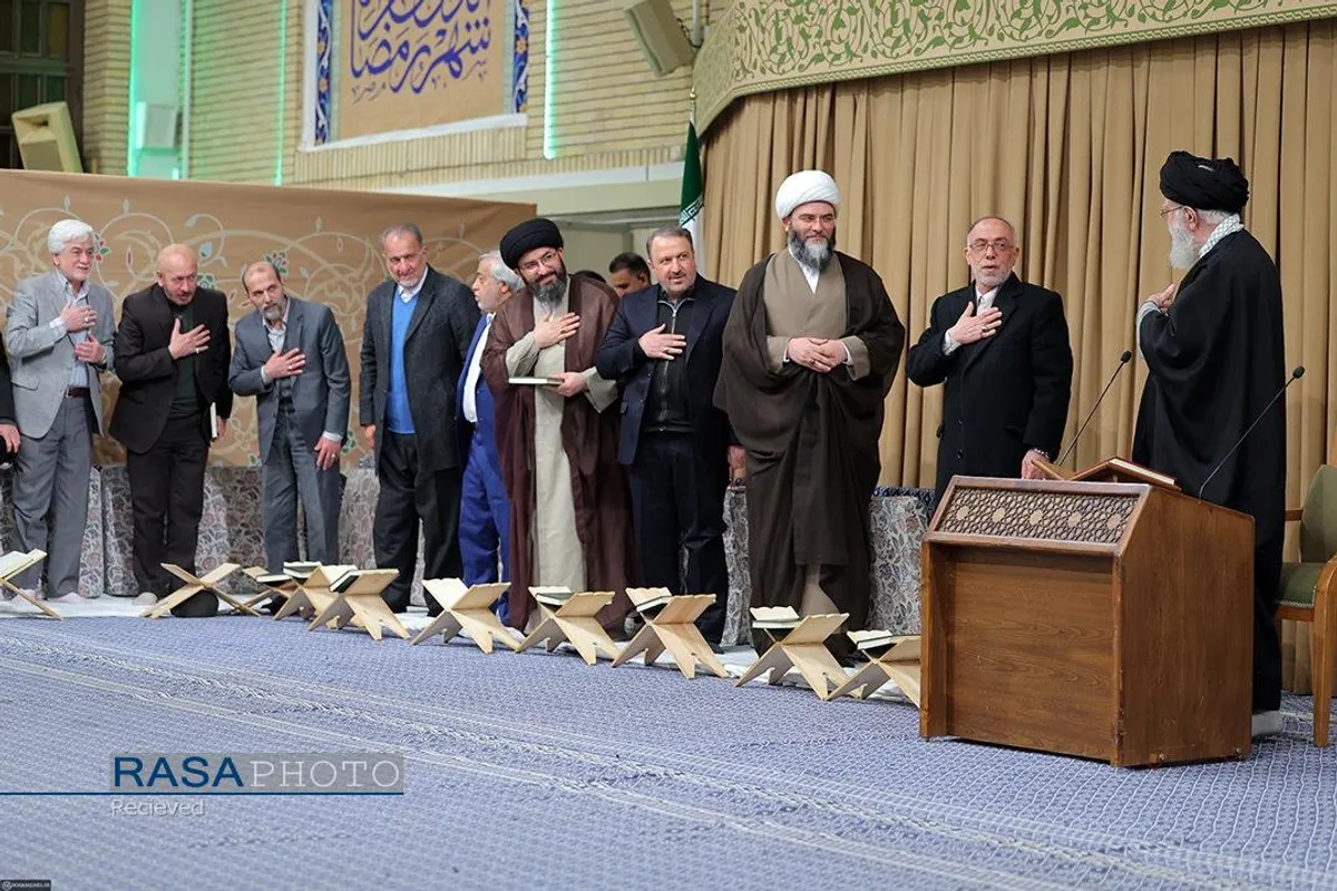محفل انس با قرآن کریم در حضور رهبر معظم انقلاب