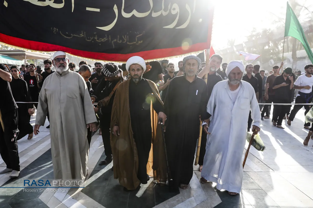 عزاداری اربعین حسینی در کربلا