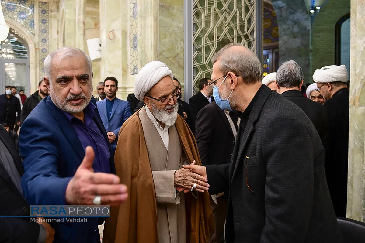 مراسم ختم همسر شهید آیت&zwnj;الله مطهری در قم