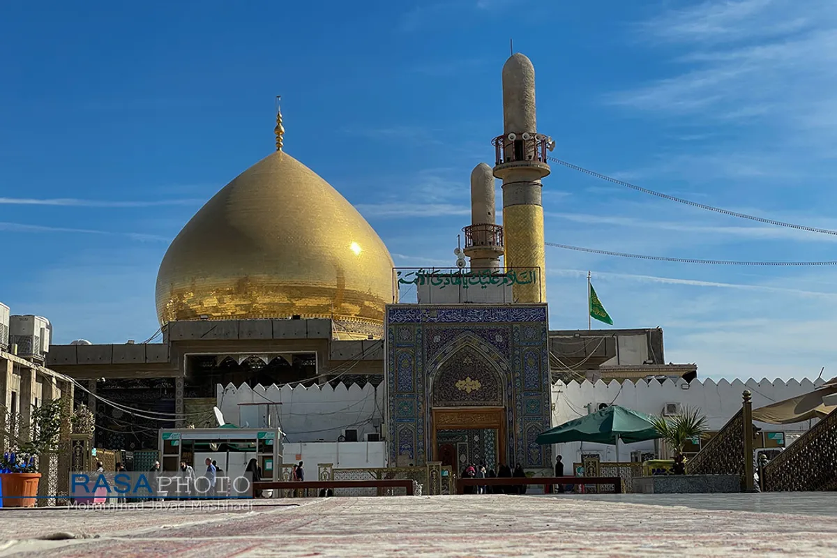 حال و هوای حرم عسکریین در روز میلاد امام حسن عسکری (ع)