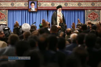 دیدار جمعی از موکب&zwnj;داران عراقی با مقام معظم رهبری