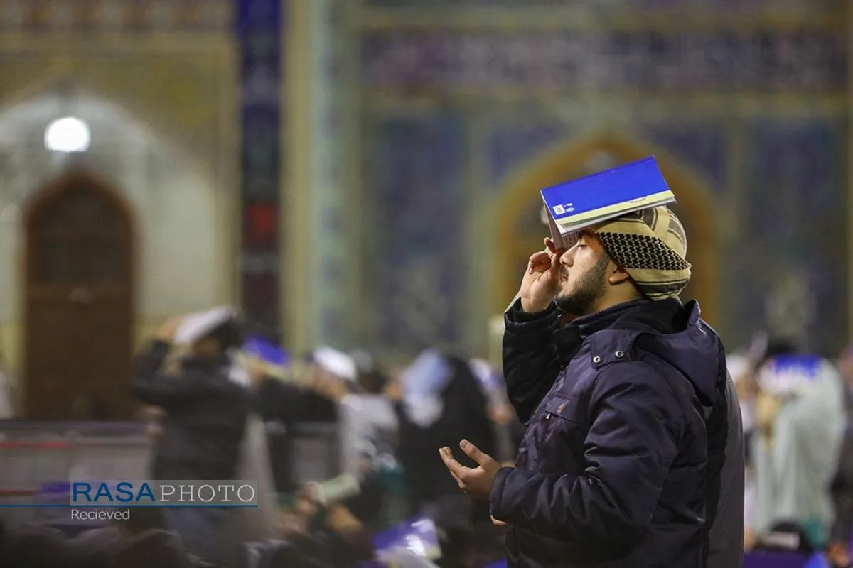 احیا شب ۲۳ ماه مبارک رمضان در حرم مطهر رضوی
