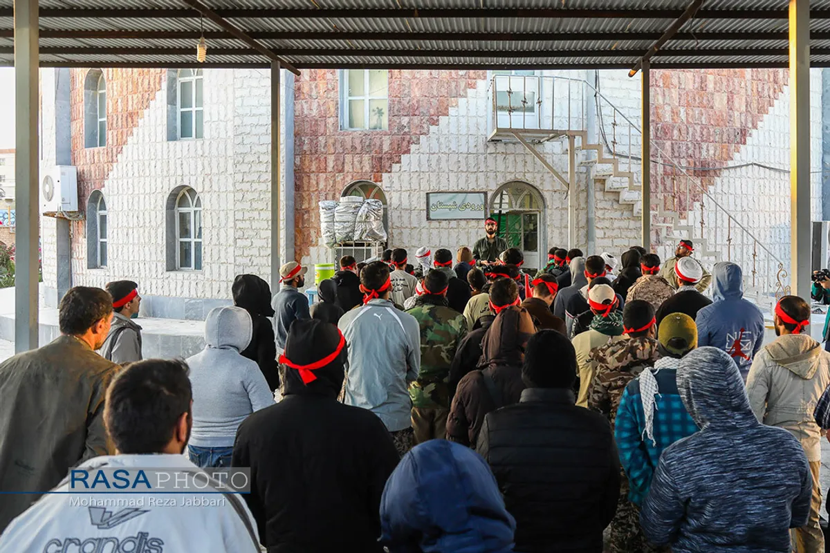 اردوی جهادی طلاب و بسیجیان قم در شهر بندر امام خمینی (سربندر)&lrm;&lrm;