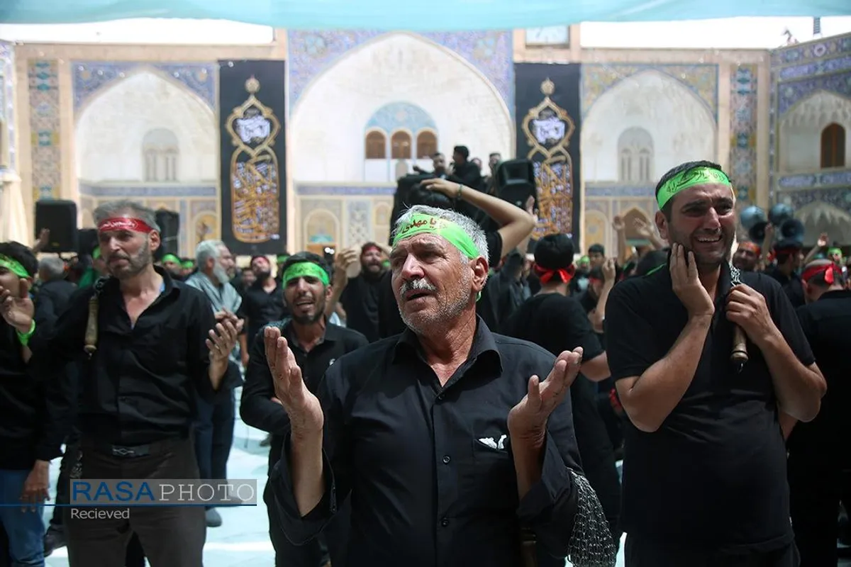 عزاداری روز عاشورا در حرم مطهر کریمه اهلبیت (علیهم&zwnj;السلام)