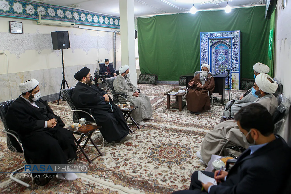 دیدار مدیرعامل خبرگزاری رسا با آیت الله شب&zwnj;زنده&zwnj;دار