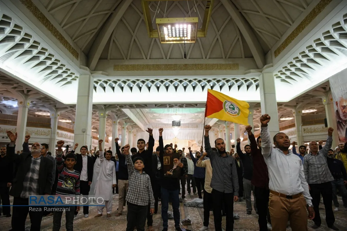بزرگداشت شهداء مظلوم و بی دفاع غزه از سوی جامعه مدرسین حوزه علمیه قم