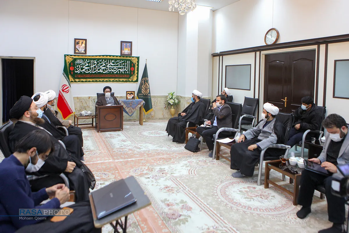 دیدار مدیرعامل خبرگزاری رسا با آیت الله سعیدی