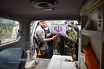آیین استقبال از پیکر ۹ شهید دوران دفاع مقدس در شیراز&lrm;&lrm;
