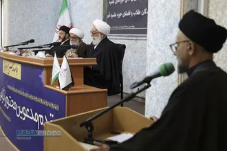 نشست دبیر شورای عالی حوزه&zwnj; با نمایندگان طلاب و فضلای حوزه علمیه قم