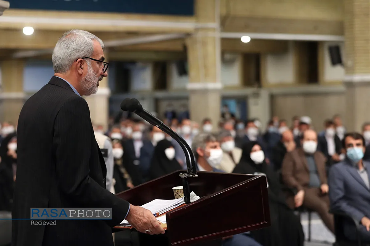 دیدار جمعی از معلمان با مقام معظم رهبری