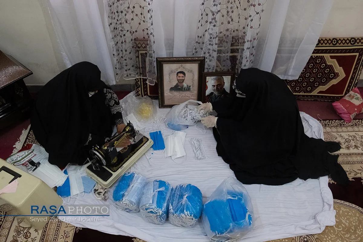 تولید و توزیع ۱۱۰۰ بسته بهداشتی در روز میلاد امام زمان (عج) در رشت