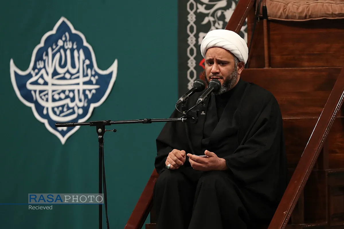 عزاداری شام شهادت حضرت زهرا (سلام&zwnj;الله&zwnj;علیها) با حضور رهبر معظم انقلاب