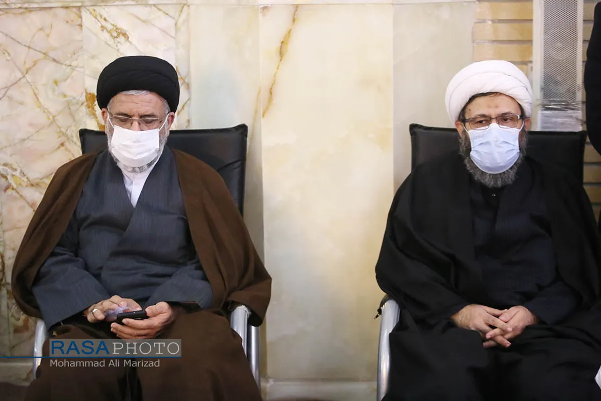 مراسم چهلم مرحوم آیت الله مجتهد شبستری در حرم کریمه اهل&zwnj;بیت (ع)
