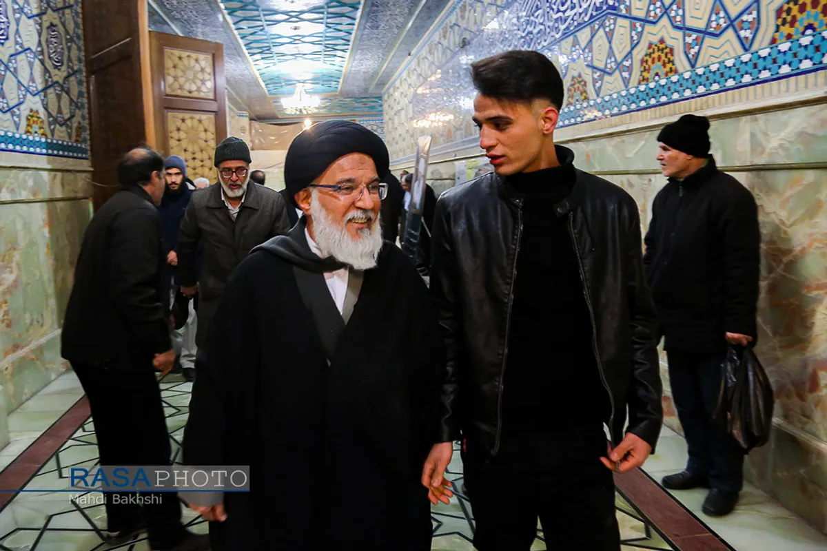 در حاشیه مراسم سالگرد ارتحال حضرت آیت الله صافی گلپایگانی