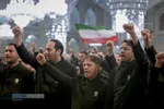 اجتماع عزاداران رهبر شهید انقلاب در حرم مطهر رضوی
