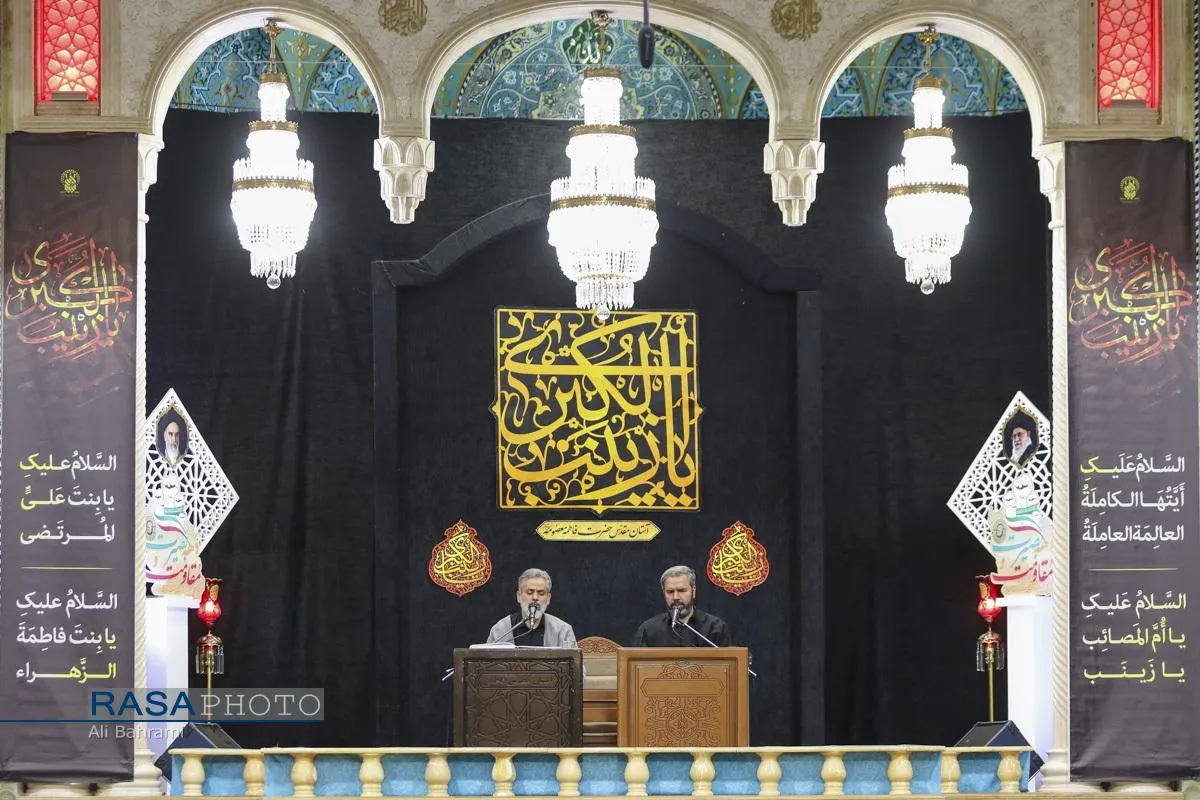 مراسم معنوی اعمال ام داود در قم
