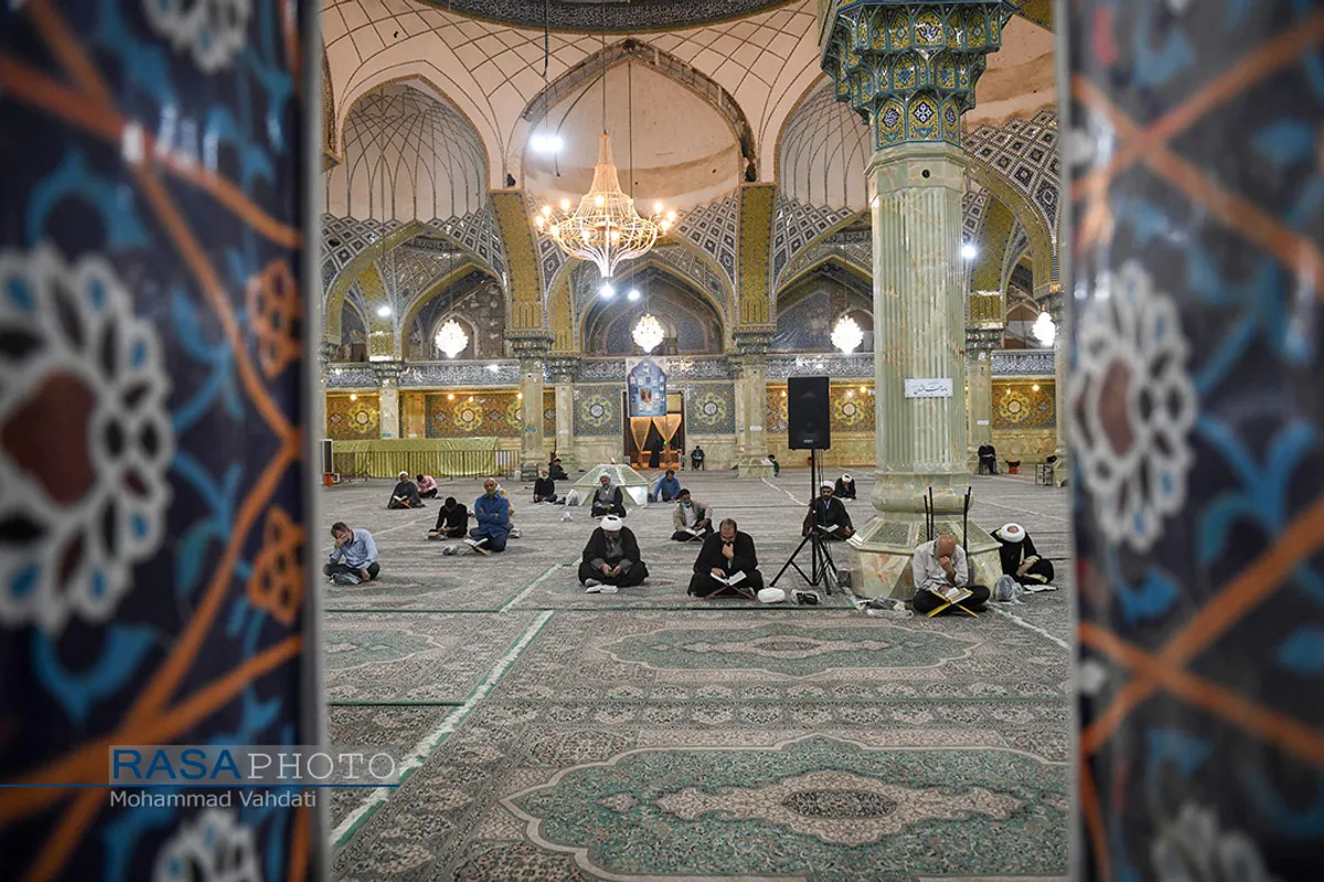 مراسم مناجات خوانی شب&zwnj;های ماه مبارک رمضان در مسجد امام حسن عسکری (ع)