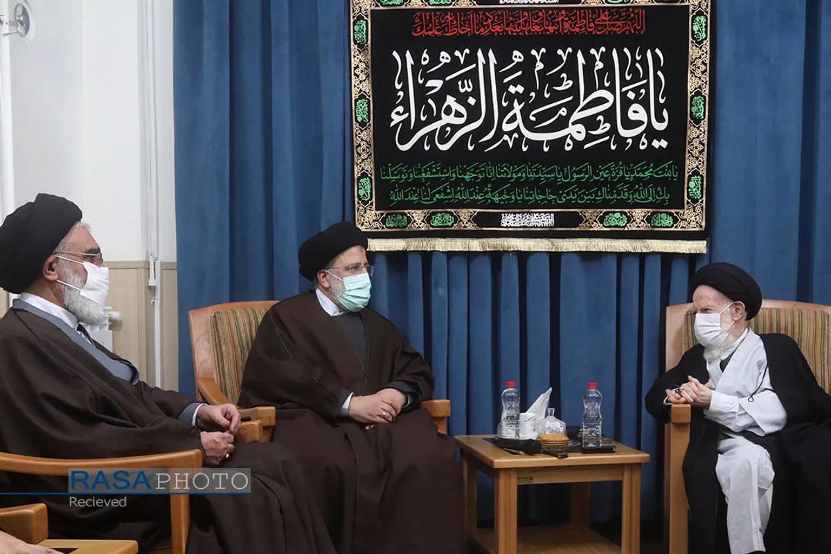 دیدار سید ابراهیم رئیسی، رئیس جمهور با حضرت آیت الله شبیری زنجانی