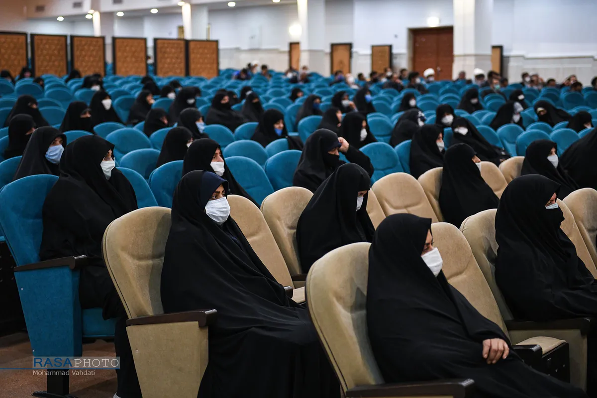 مراسم تکریم مدیر جامعة الزهرا