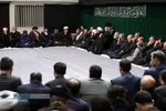 دومین شب مراسم عزاداری حضرت اباعبدالله الحسین (علیه&zwnj;السلام) با حضور رهبر انقلاب