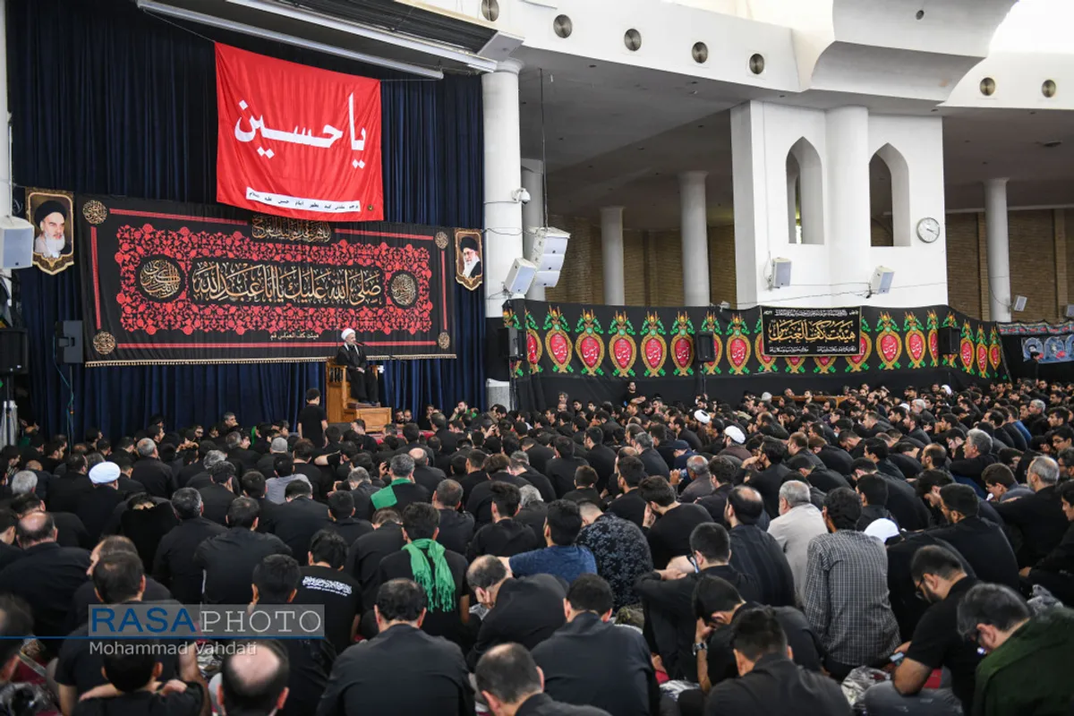 عزاداری روز هفتم محرم ۱۴۴۴ در هیئت کف العباس (ع) قم