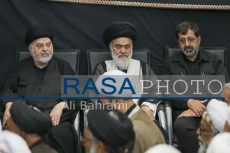 گرامیداشت رهبر شهید انقلاب در بیت حضرت آیت الله نوری همدانی