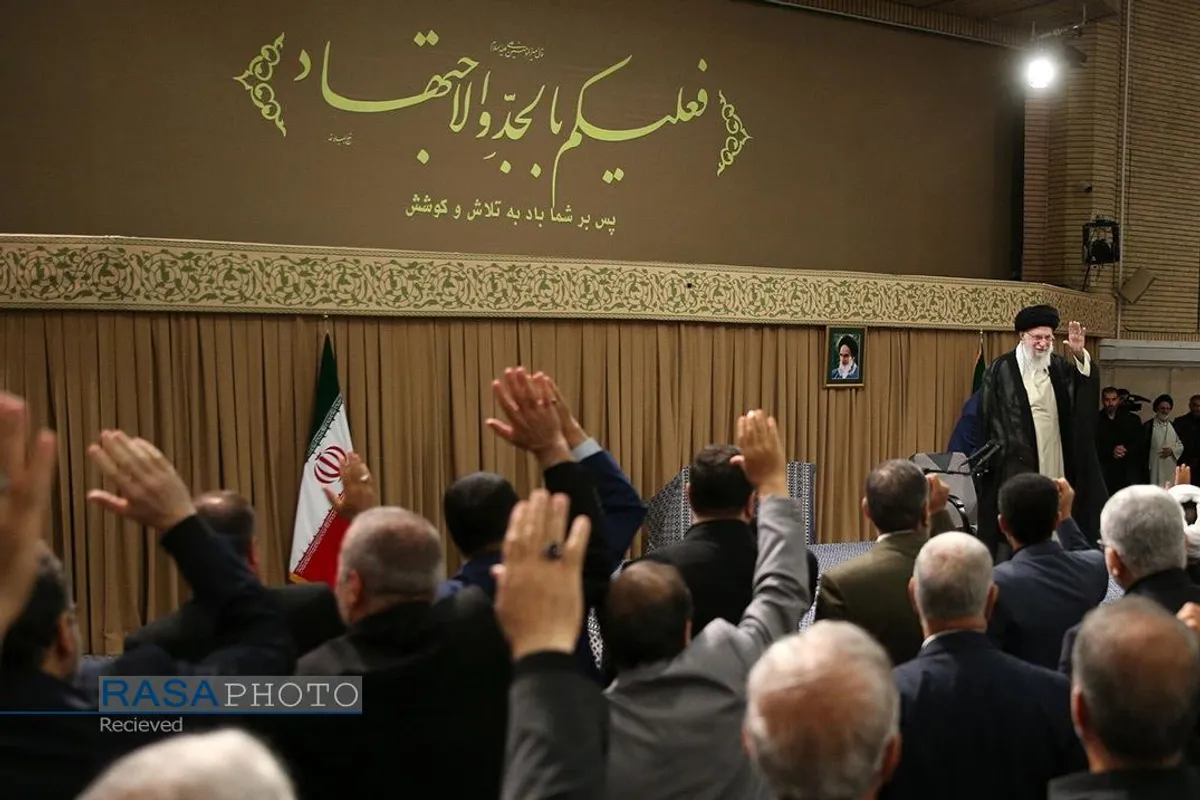 دیدار رئیس و نمایندگان مجلس دوازدهم با رهبر معظم انقلاب