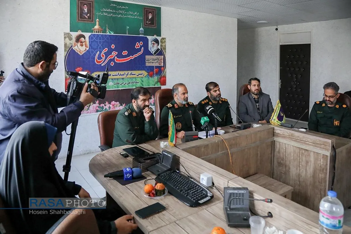نشست خبری تشریح برنامه&zwnj;های هفته بسیج استان قم