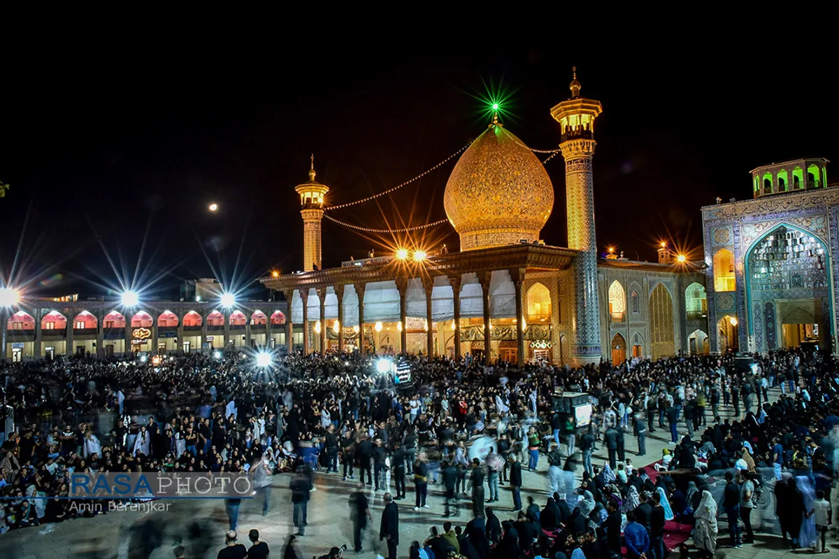 عزاداری شب عاشورای حسینی در شیراز