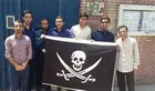 Iranian Students Gift British Envoy 'Jolly Roger' in Protest at Seizure of Oil Tanker