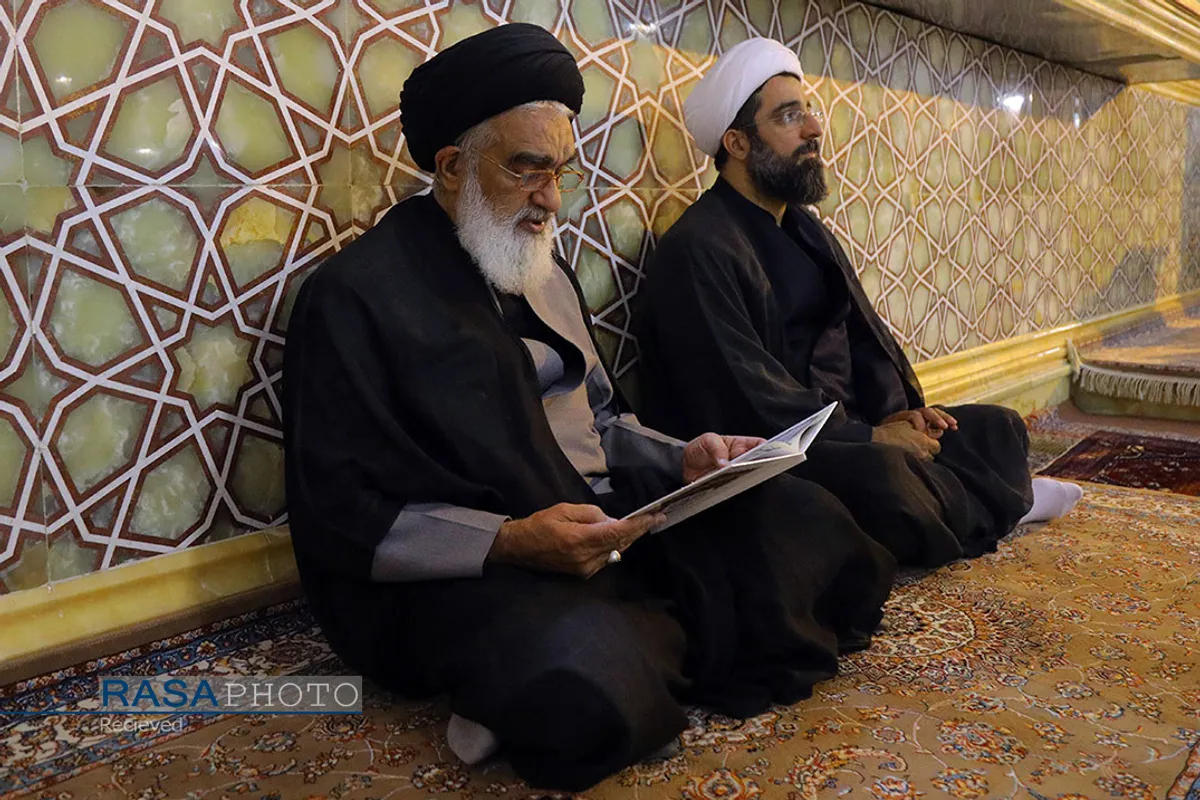 مراسم سالگرد ارتحال علامه حسن زاده آملی