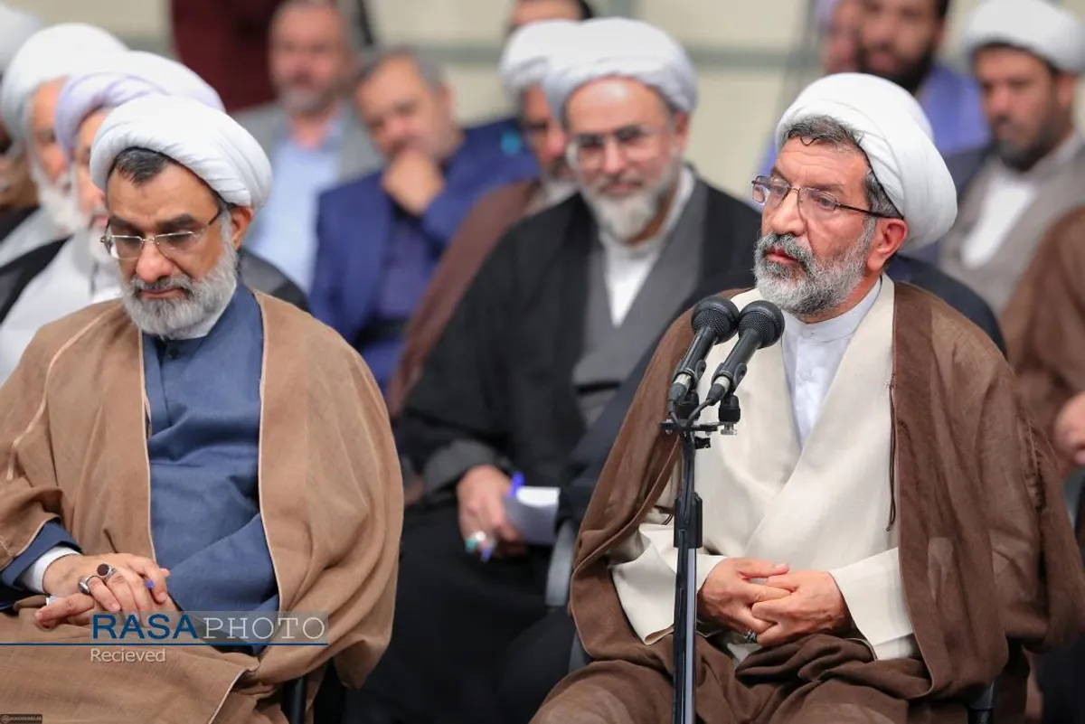 دیدار اعضای ستاد برگزاری کنگره بین&zwnj;المللی بزرگداشت علامه طباطبائی با رهبر انقلاب