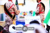 تشییع پیکر طلبه شهید مدافع امنیت