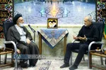 دیدار مسعود پزشکیان رئیس جمهور با آیت الله سید محمد سعیدی