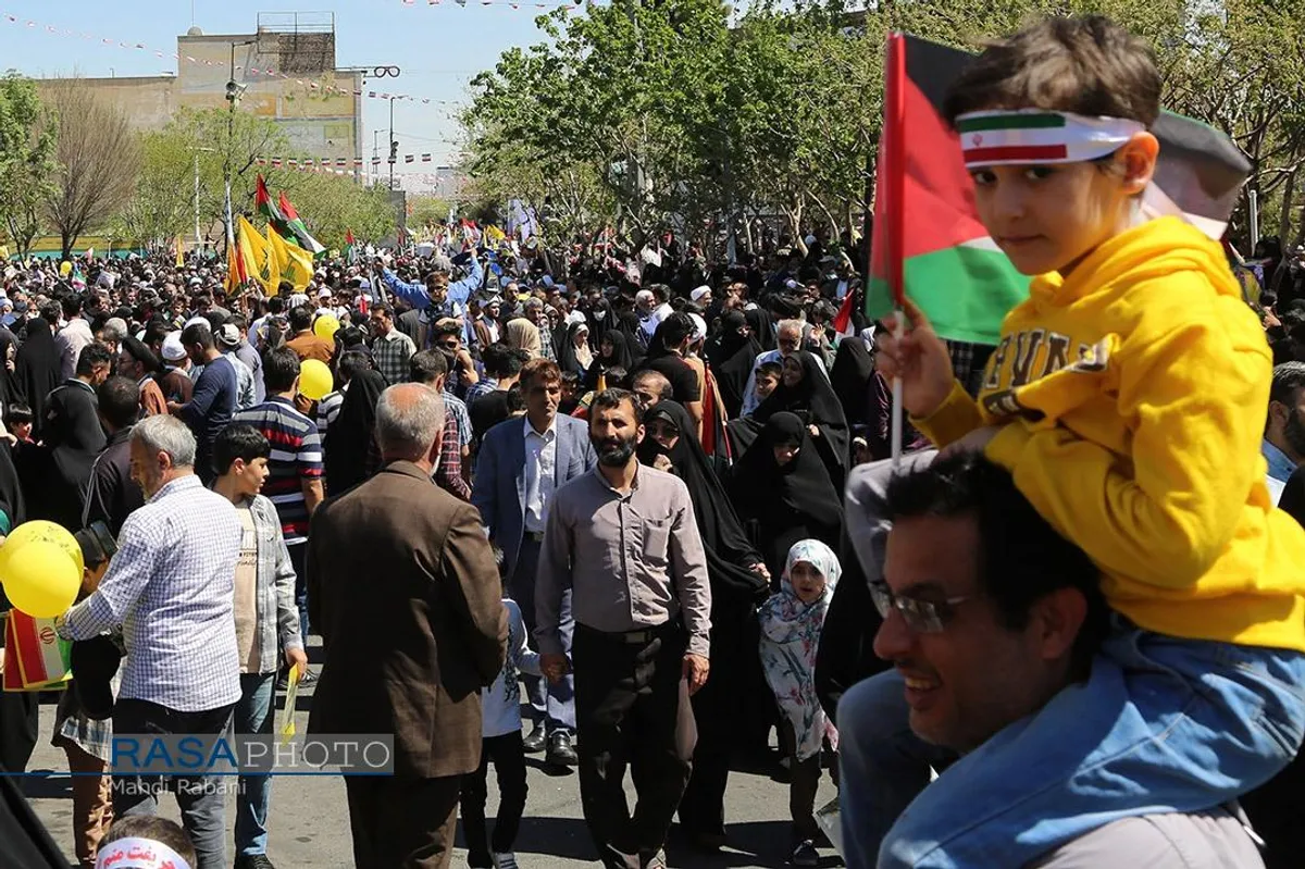 راهپیمایی باشکوه روز قدس در قم