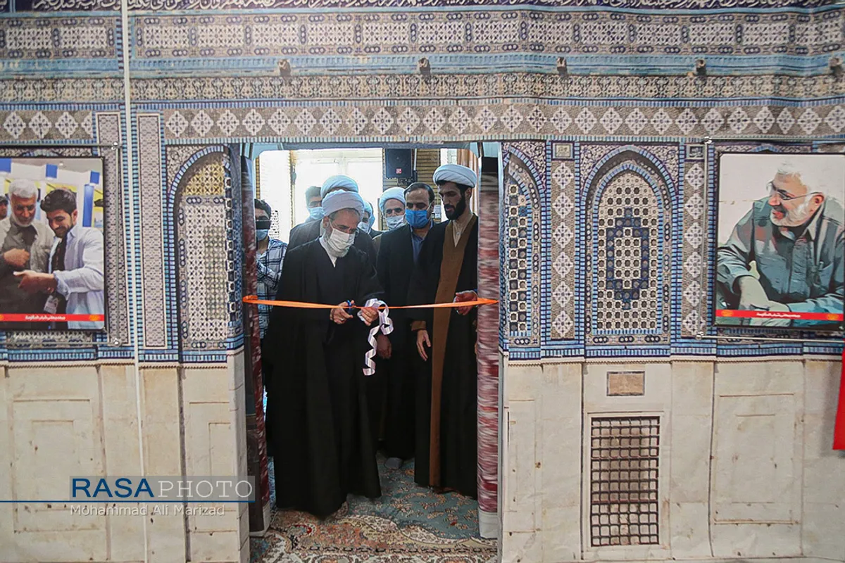 مراسم سالگرد شهادت حاج قاسم سلیمانی ابو مهدی المهندس