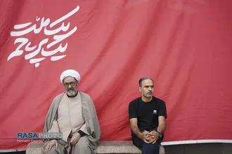 پیاده روی جاماندگان اربعین در تهران