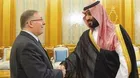 Saudi crown prince meets with Zionist Christian delegation in Jeddah
