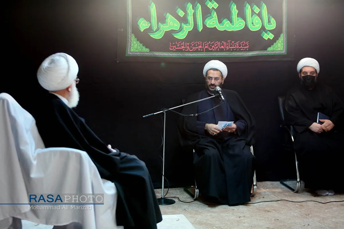 دیدار معاون سازمان اوقاف با حضرات آیات نوری همدانی و علوی گرگانی