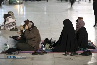 مراسم احیاء شب ۱۹ ماه مبارک رمضان در مسجد مقدس جمکران