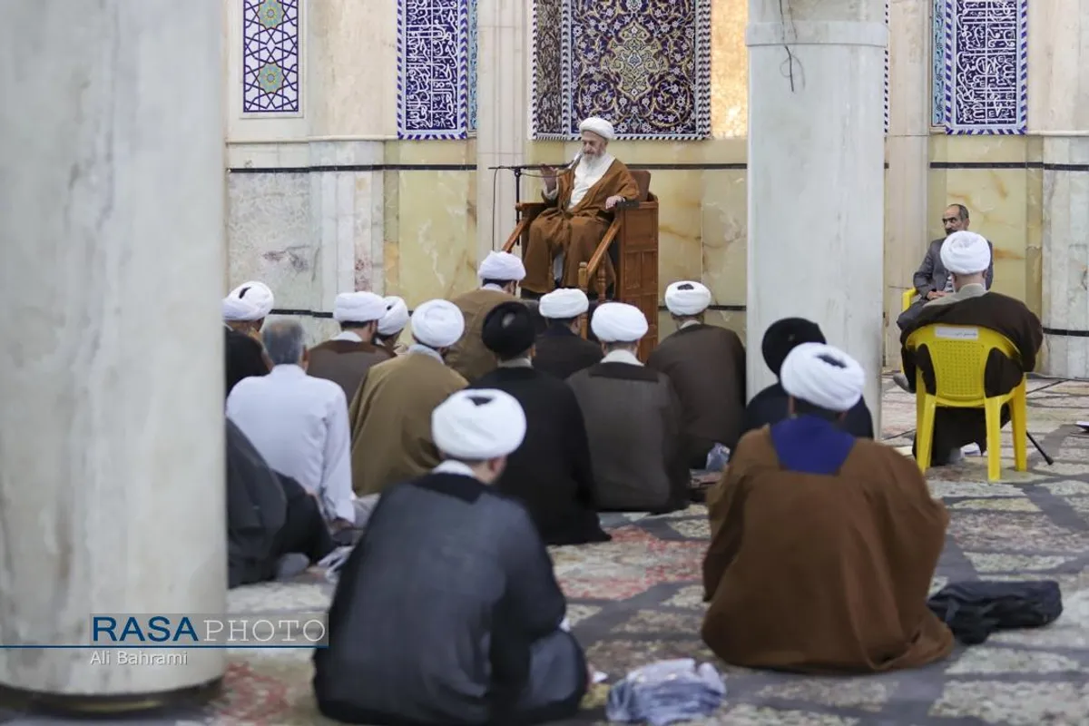 اولین جلسه درس خارج اصول حضرت آیت الله سبحانی در سال ۱۴۰۴