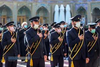 خطبه&zwnj;خوانی خادمان حرم کریمه اهل&zwnj;بیت (س) در روز شهادت امام موسی کاظم (ع)